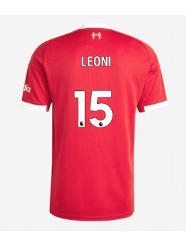 Liverpool Giovanni Leoni #15 Replika Hemmakläder 2025-26 Kortärmad